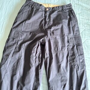 Men's Classic Black Cargo Pants